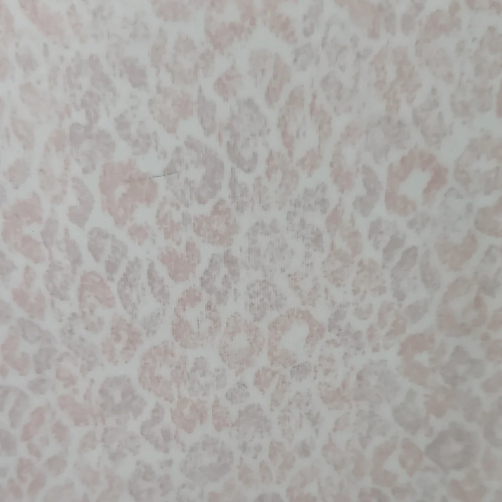 Charter Club Pink White Leopard Cotton King Duvet Cover